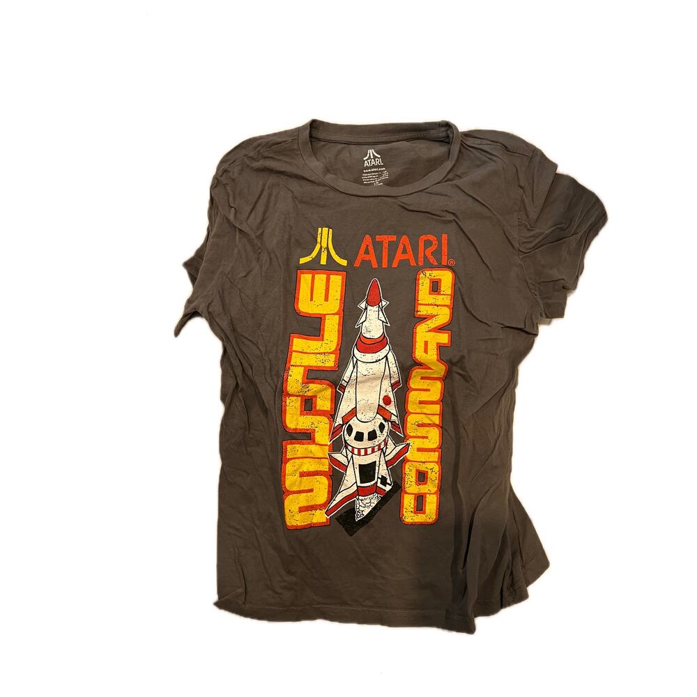 Atari Missile Command Retro T-Shirt Mens Large